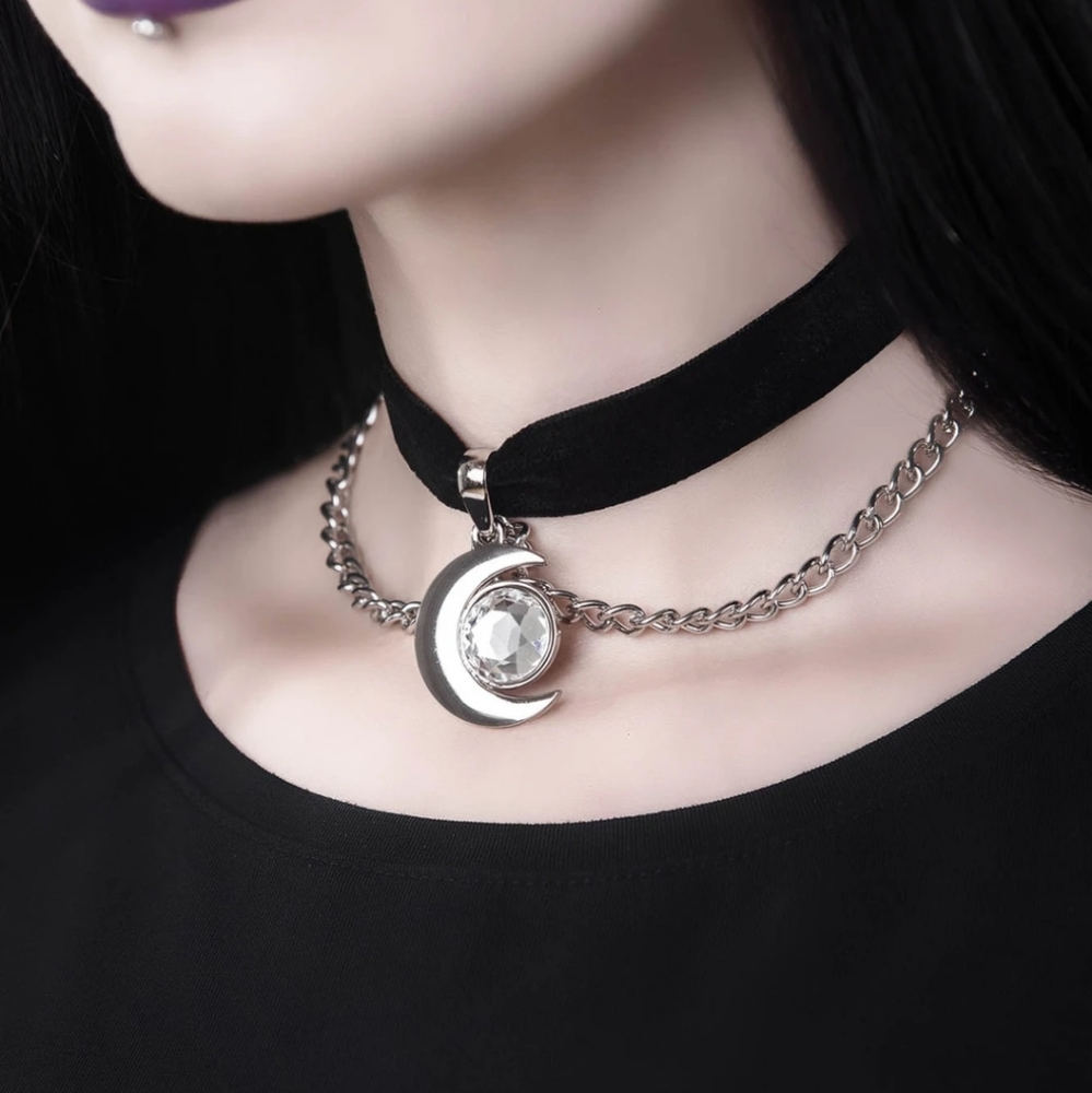 Killstar moon choker